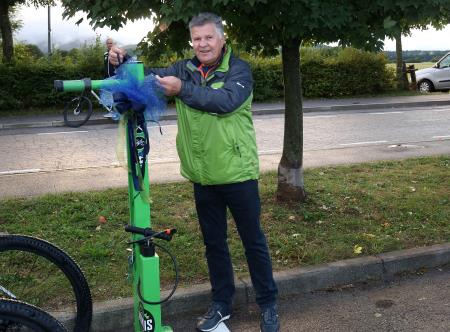 Otvoritev hodnika in kolesarske steze Cerknica  Dolenje Jezero 55 FOTO LJUBO VUKELIČ